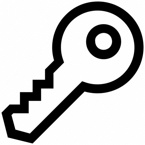 Key Lock Protection Retro Key Safety Icon Download On Iconfinder