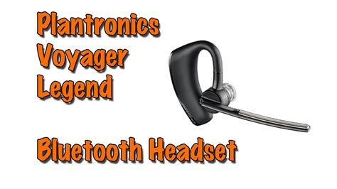 Plantronics Voyager Legend Bluetooth Headset Review Youtube