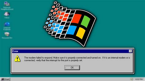Windows 95 Error Message