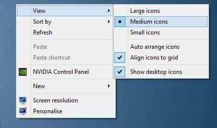 Why are my desktop icons so big? 3 Ways To Resize Desktop Icons In Windows 10/7