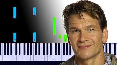 Patrick Swayze Shes Like The Wind Ft Wendy Fraser Piano Tutorial Youtube