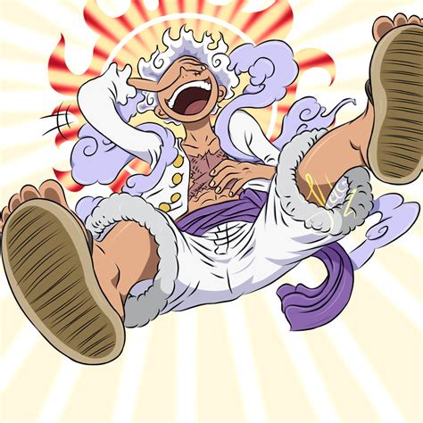 Monkey D Luffy Gear 5 Nika One Piece By Ylelc On Deviantart