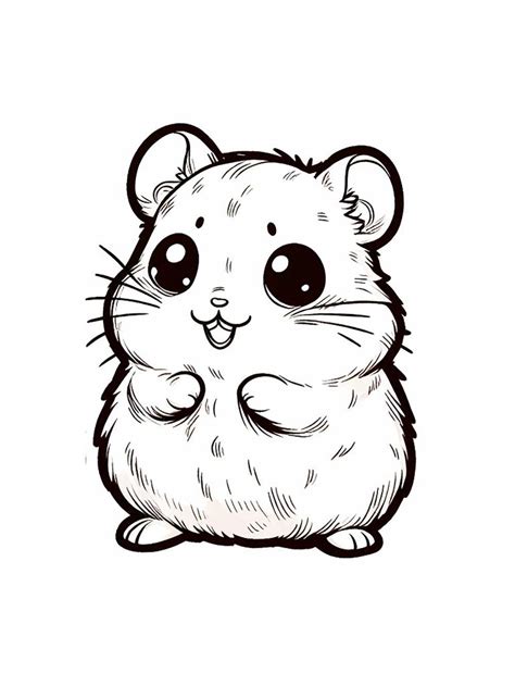 Hamster Coloring Pages