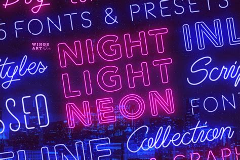 The Best Neon Fonts For Your Design Projects Hug A Designer