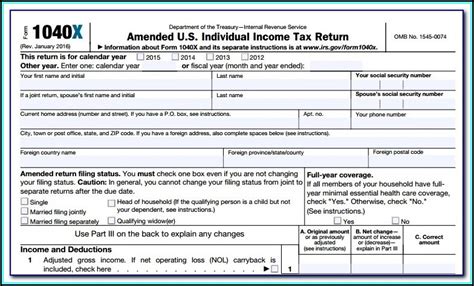 Irs Forms 1040x 2014 Form Resume Examples Xk87oey8zw