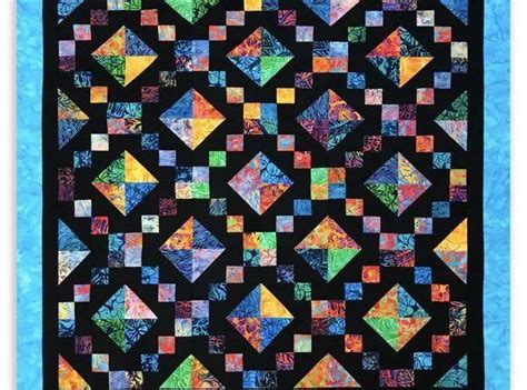 Jewel Box Quilt and Quilt Block - Quilt For Lovers FREE PATTERN
