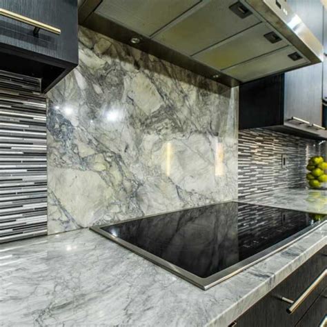 Super White Quartzite Kitchen Countertops Project In Allen Tx