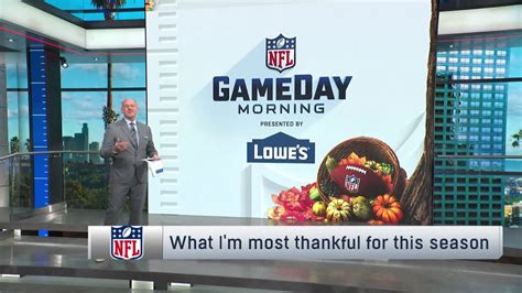 Nfl Gameday Morning Share What Theyre Most Thankful For This Season