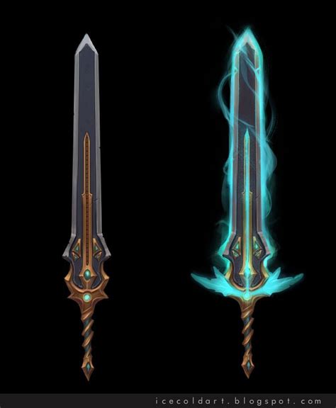 Yithiel Sword By Icecoldart On Deviantart Fantasy Sword Fantasy