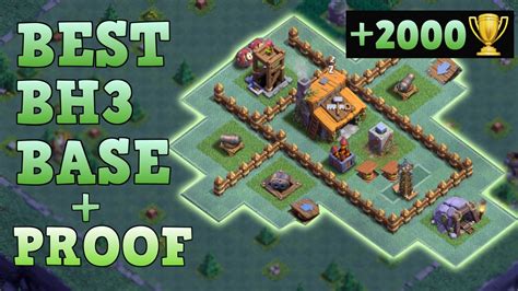 Clash Of Clans Builder Base - BH3 Builder Hall 3 Base TH3 Builder Base + Defense Replay Clash of Clans - Builder Base Layout