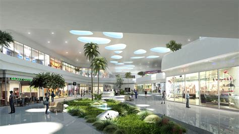 Centro Comercial Plaza Comercial Commercial Center Mall Eva3d