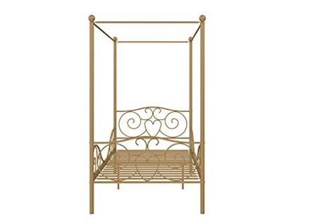 Dhp Canopy Metal Bed Twin The Home Kitchen Store