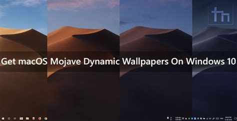 Mojave Dynamic Wallpaper Download Walltwatchesco