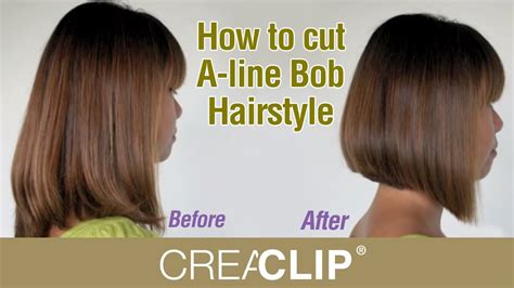 How To Cut A Line Bob Hairstyle Aline Bob Haircut Youtube