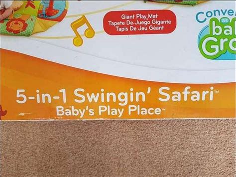 Freelywheely Bright Starts 5 In 1 Swingin Safari Babys Play Place