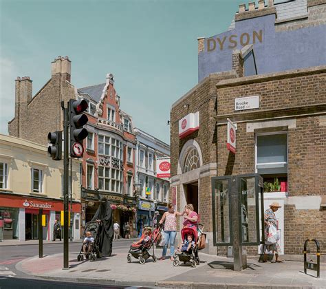 Multiple Exposures Of Londons Street Corners Made By Chris Dorley