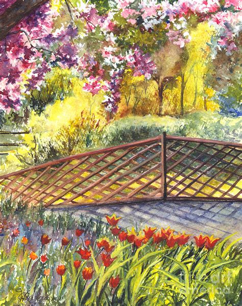 In the united states, some of the largest shakespeare gardens can be found in new york's central park and brooklyn botanical gardens, the golden gate park in san francisco, and the international rose test garden. Shakespeare Garden Central Park New York City Painting by ...