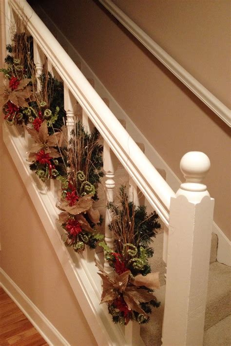 Today i'd like to discuss how to decorate your staircase in the best way possible using what you have at hand and how to create an amazing holiday feel with even the simplest décor. Christmas banister decorations. Different from the ...