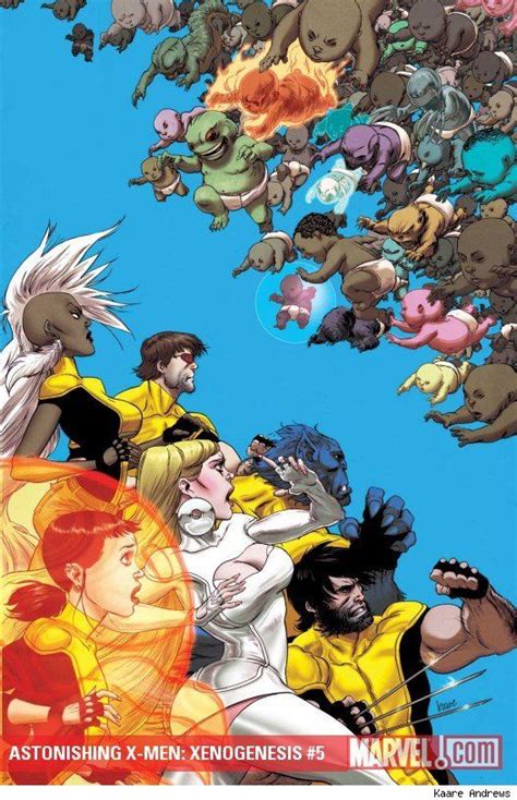 Astonishing X Men Xenogenesis 5 Covery By Kaare Andrews Best Comic