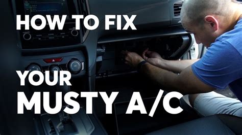 How To Get Rid Of The Musty Smell From Your Cars Air Conditioner