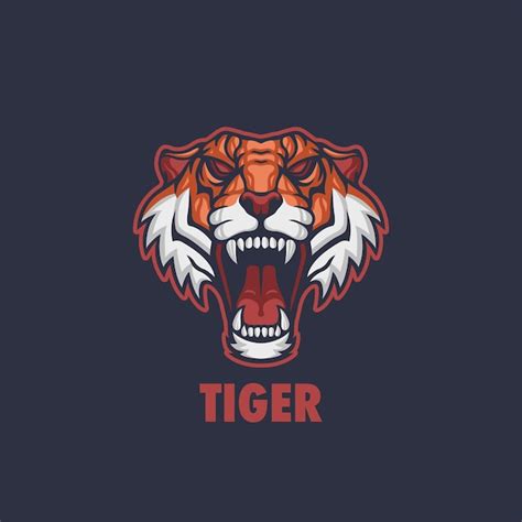 Premium Vector Tiger Mascot Logo