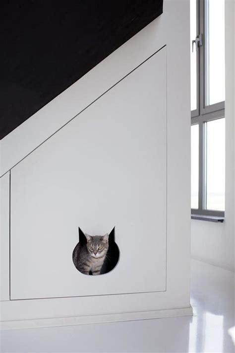 20 space saving cat house ideas in under the stairs