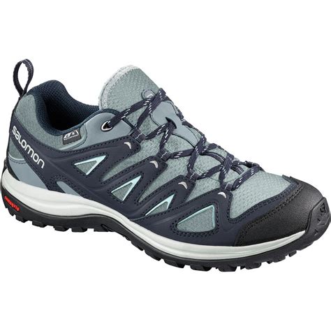 These shoes are specifically designed for a woman's anatomy. Salomon Ellipse 3 CS WP Hiking Shoe - Women's ...