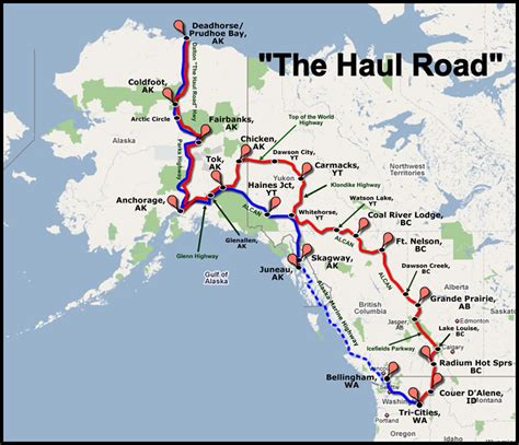 Map Of Alaska Highway System Map Vrogue Co