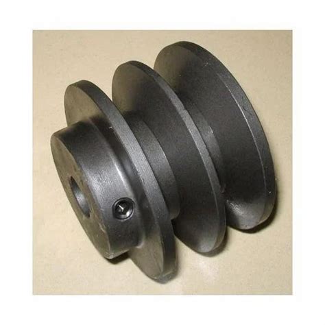 Cast Iron Coated Double Groove V Belt Pulley Rs 50piece Amar