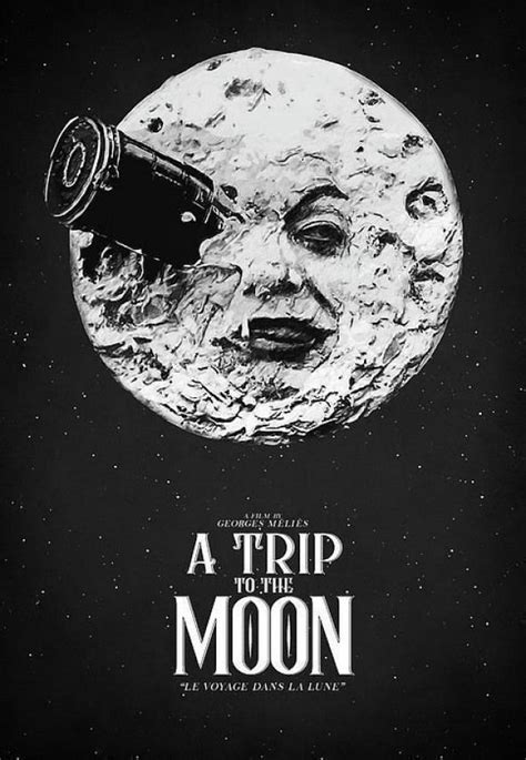 A Trip To The Moon A Trip To The Moon Poster Movie Lover T Vintage