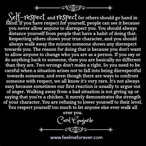 Learn To Respect Yourself And Others Lessons Learned In Life Self
