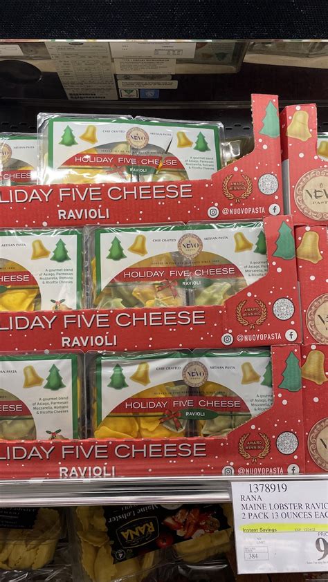 Costco Is Selling Holiday Ravioli That Is Stuffed With 5 Varieties Of