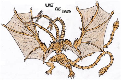 How To Draw King Ghidorah Easy Step By Step At Drawing Tutorials Fc