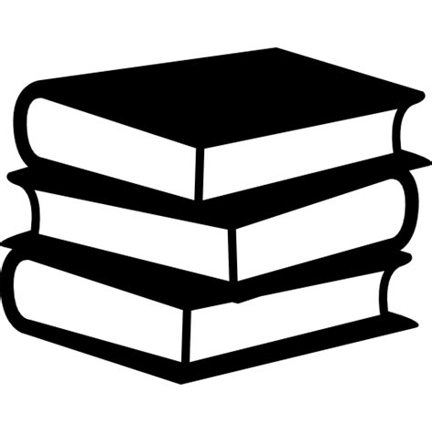 Books Stack Of Three Free Education Icons Png Transparent Background
