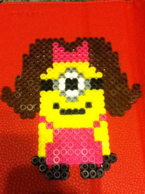 I Made This Girl Minion Despicable Me Perler Bead Craft Perler
