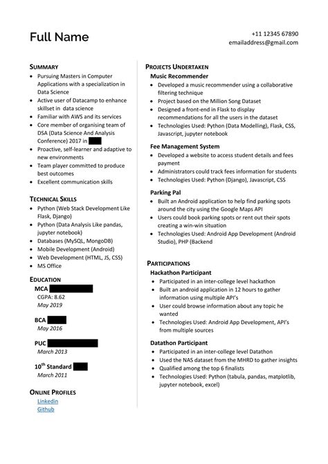 Make applying faster and easier by connecting to millions of jobs get hired easier with internship resume template. Hey guys. i am a student who recently got into data ...