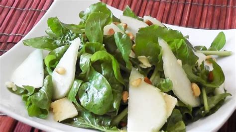 Rocket Salad With Apples And Pine Nuts Recipe Prospan Arabia