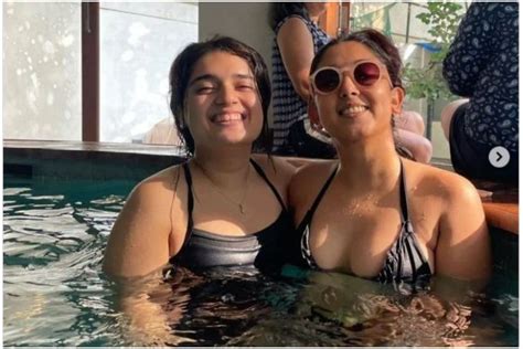 Aamir Khan Daughter Ira Khan In Hot Black Bikini Enjoys Pool Time With Friends Pics