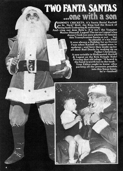 These Vintage Photos Of Bela Lugosi And Boris Karloff As Santa Will