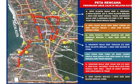 The marker on the map is h= hotel, s= shop, r= cafe and restaurant, l= landmark. Get Ready: Kuta traffic flow changes announced for Feb. 1 | Coconuts Bali