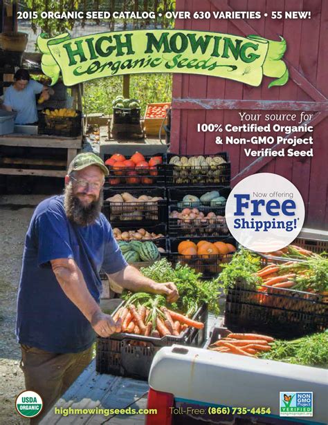 2015 High Mowing Organic Seed Catalog Pdf Flipbook Organic Seeds