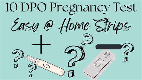 10 Dpo Pregnancy Test June 2022 Youtube