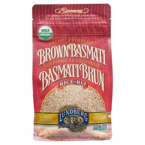 Lundberg Organic California Brown Basmati Rice 907g Plantx Canada