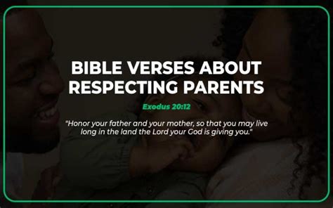 Top 25 Bible Verses About Respecting Parents Scripture Savvy
