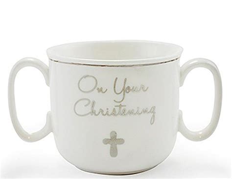 Twin Handled Porcelain Christening Mug Churchtown Ts Ireland