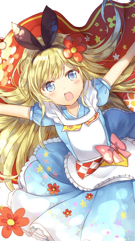 alice in wonderland anime illustration alice in wonderland wallpaper images