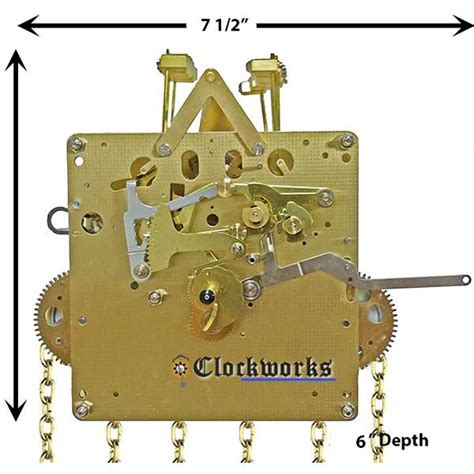 1151 Series Hermle Clock Movements Clockworks