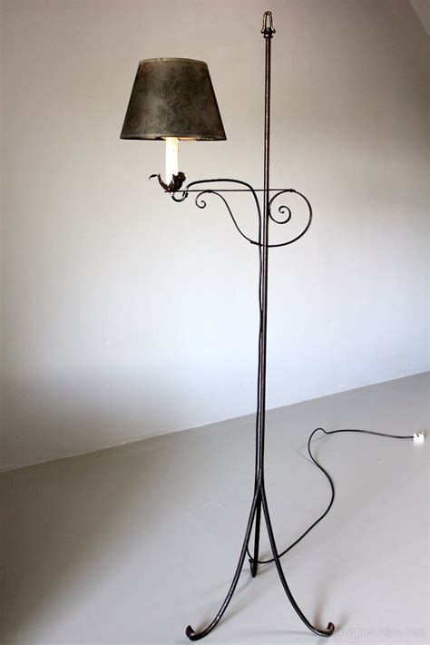 Antiques Atlas 20th Century Wrought Iron Floor Lamp