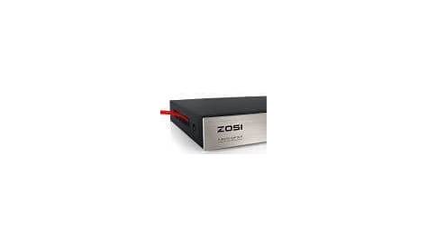 Zosi DVR Internet connection (for remote access via mobile) - Learn