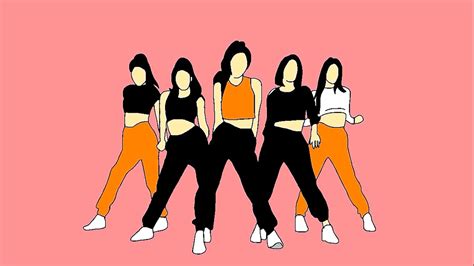 Itzy Wannabe Kpop Dance Practice Mirrored Animation Youtube